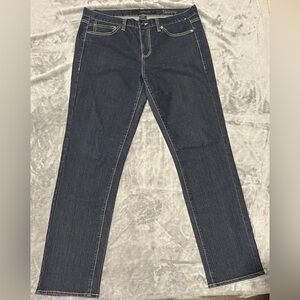Calvin Klein Dark Wash Blue Skinny Jeans Size 31/12